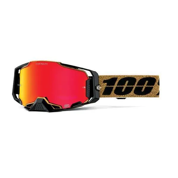 Occhiali Off-Road 100% ARMEGA GLORY - LENTE HIPER A SPECCHIO ROSSA