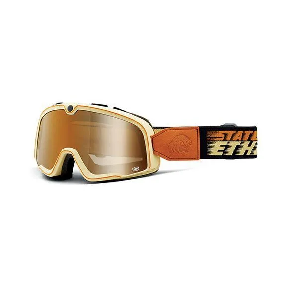 Occhiali Off-Road 100% BARSTOW STATE OF ETHOS - LENTE BRONZO
