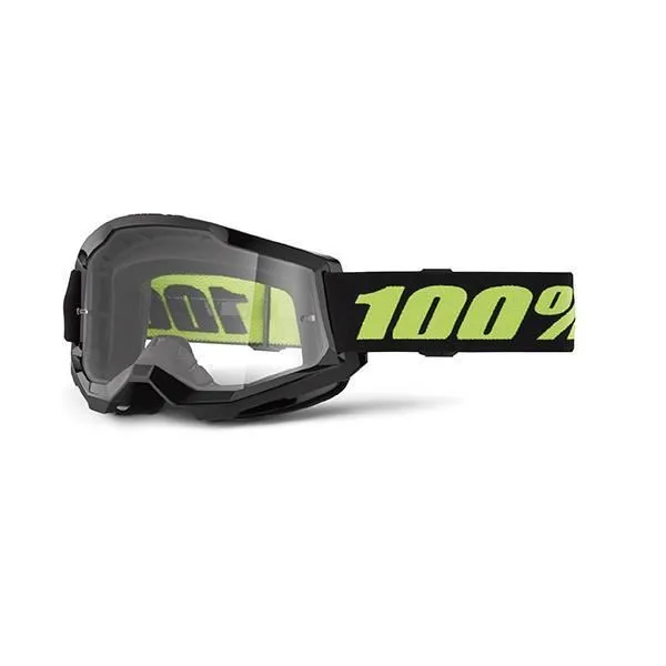 Occhiali Off-Road 100% The STRATA 2 SOLAR ECLIPSE - LENTE TRASPARENTE