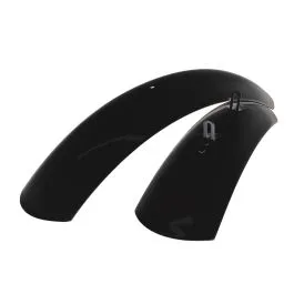 Coppia parafanghi per bici 20 Fat Bike in metallo verniciati