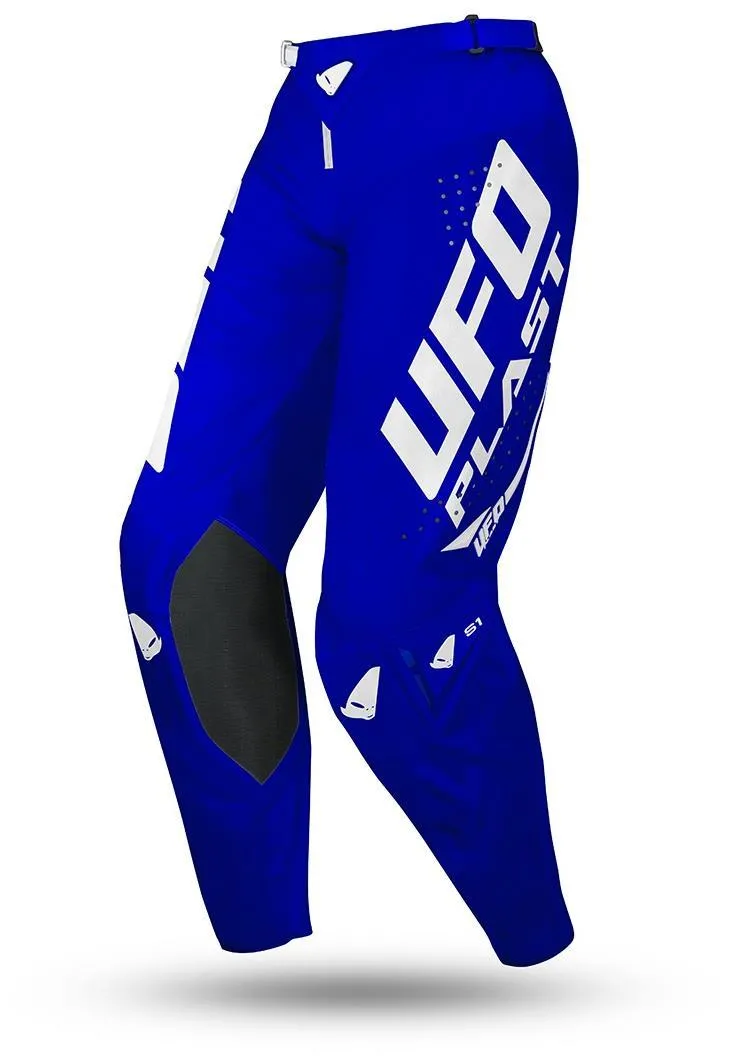 Pantaloni cross enduro UFO Radial blu