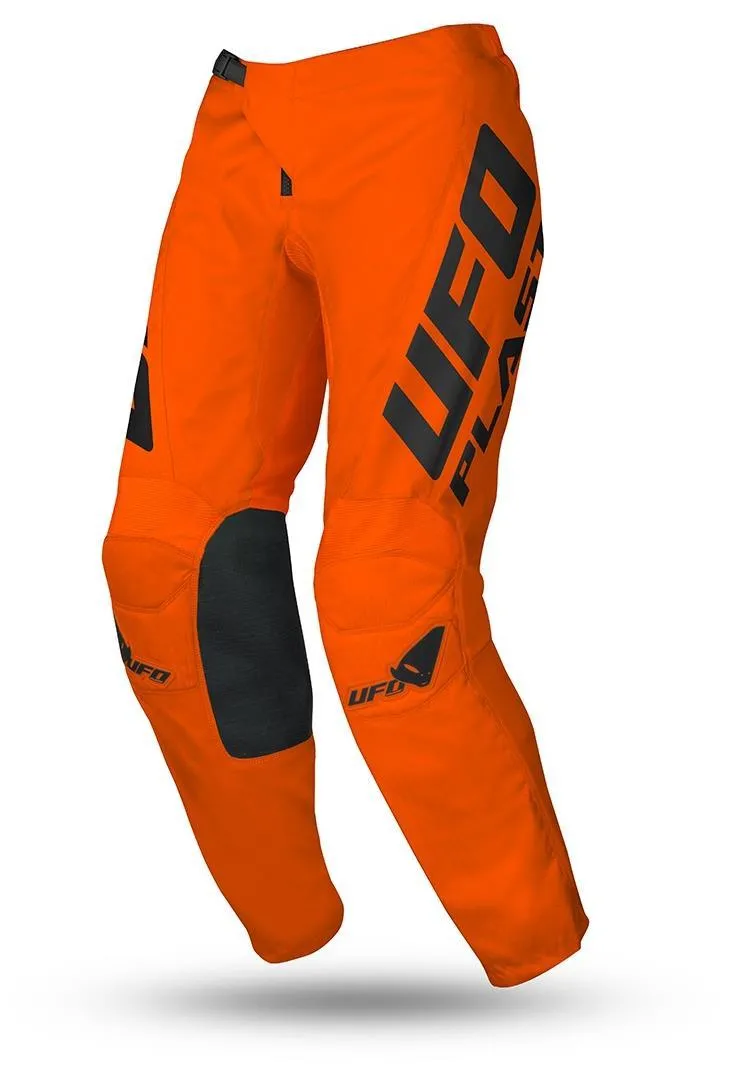 Pantaloni cross enduro UFO Radial da bambino arancione fluo