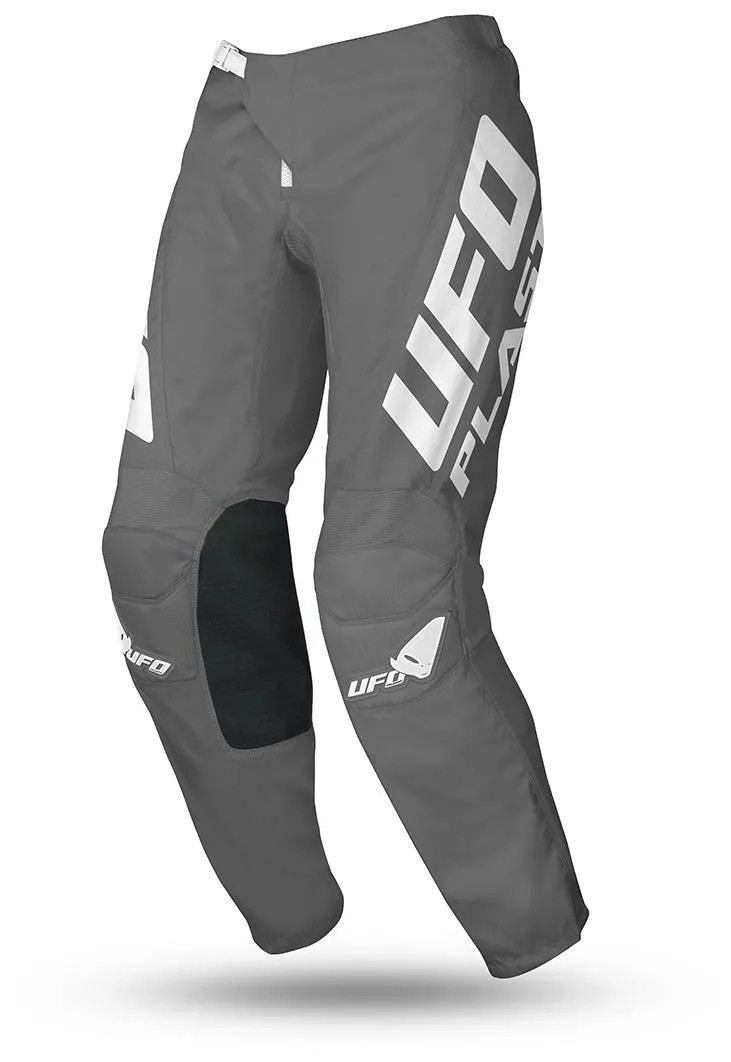 Pantaloni cross enduro UFO Radial da bambino grigio