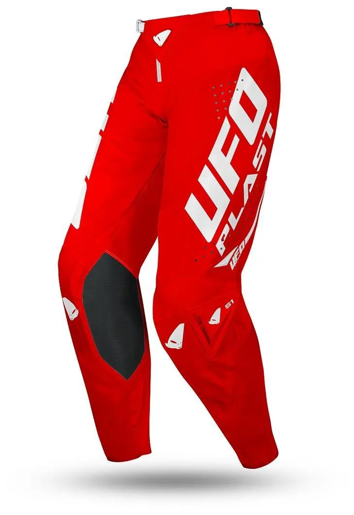 Pantaloni cross enduro UFO Radial rosso