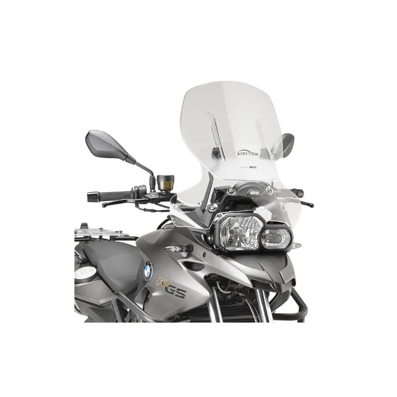 PARABREZZA SCORREVOLE GIVI BMW F 700 GS 2013-2017, TRASPARENTE