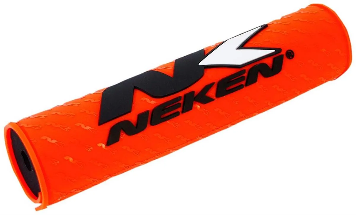 Paracolpi Neken Bar Pads per manubrio con traversino Arancione Fluo Lunghezza 24,5 cm