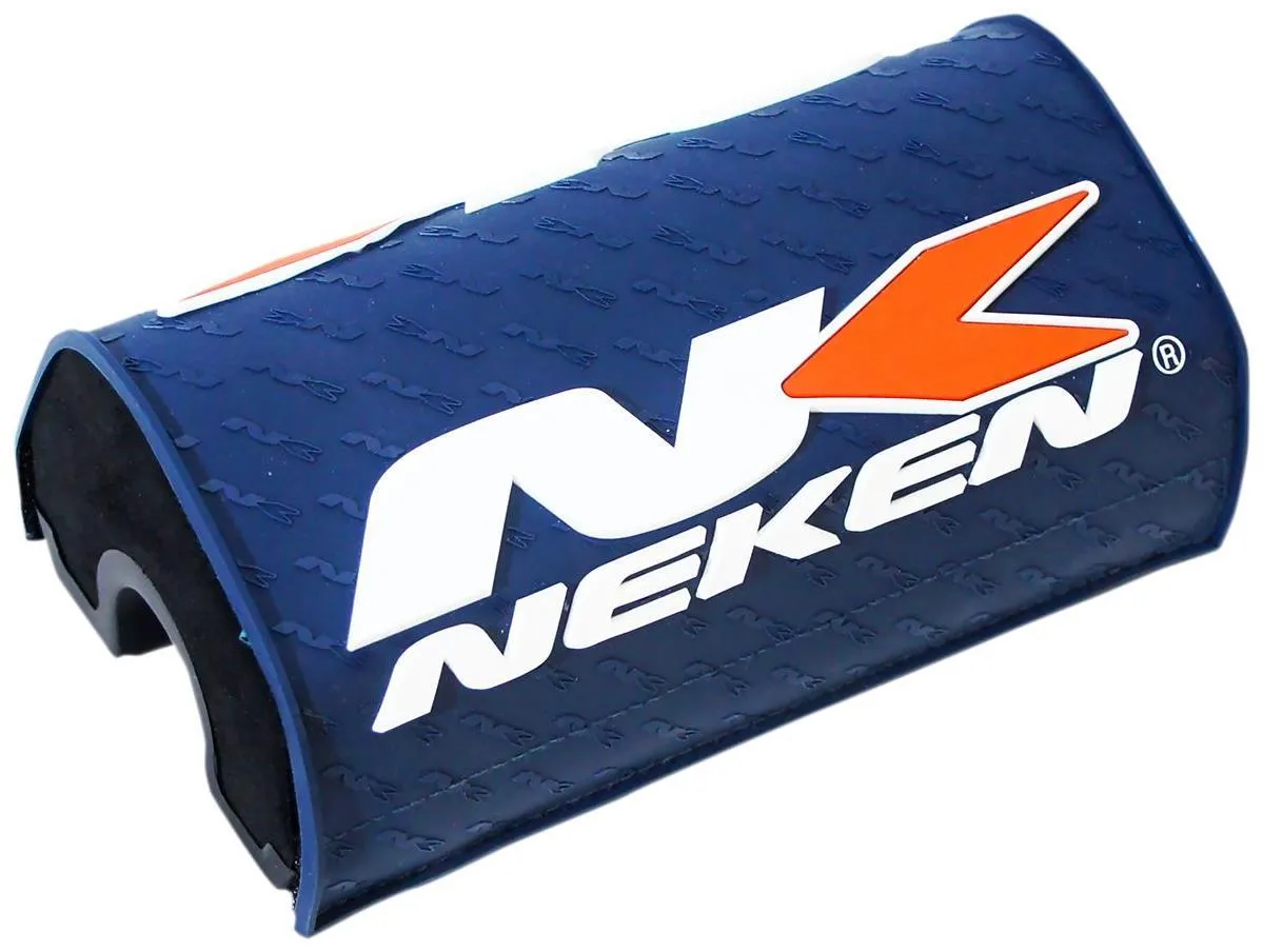 Paracolpi Neken Oversize a mattoncino per manubrio da 28mm Blu