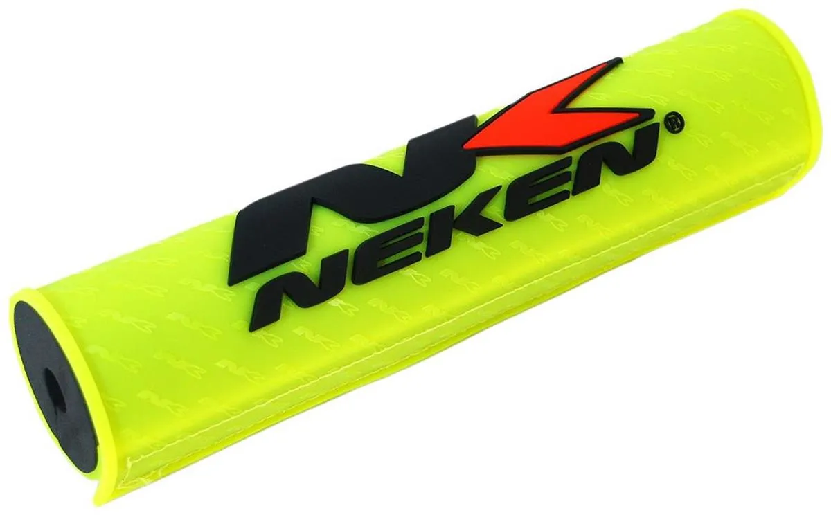 Paracolpi Neken Bar Pads per manubrio con traversino Giallo Fluo Lunghezza 21 cm