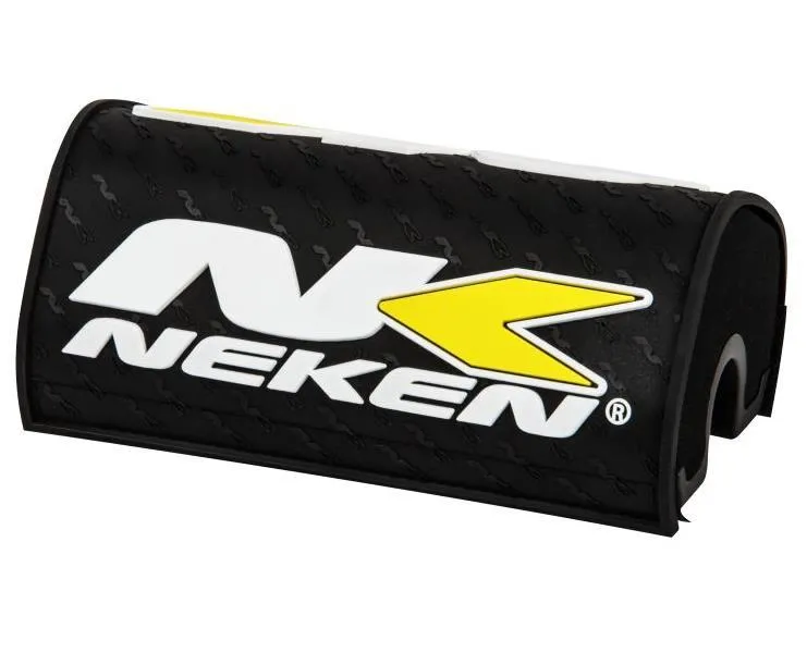 Paracolpi Neken Oversize a mattoncino per manubrio da 28mm Nero-Giallo