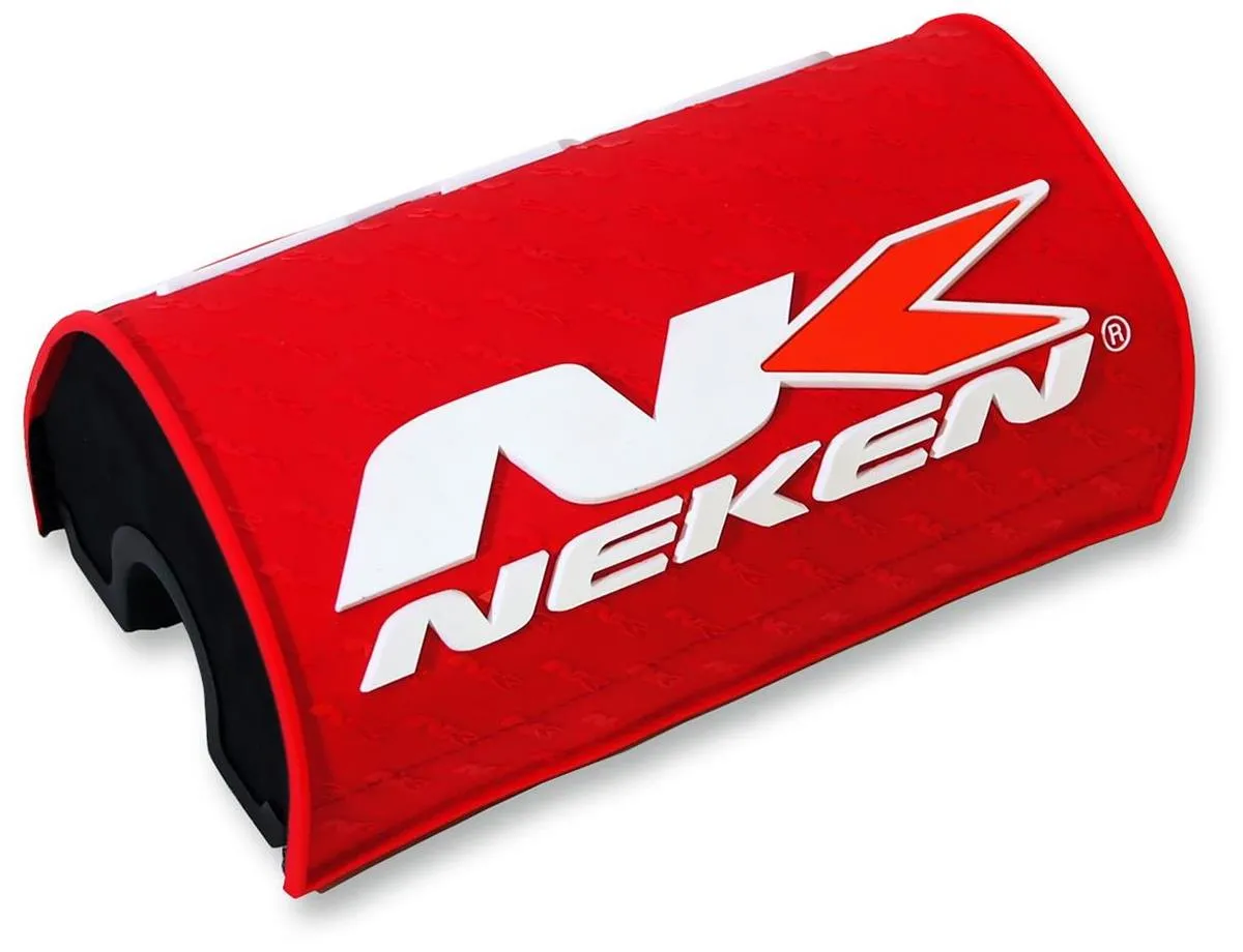 Paracolpi Neken Oversize a mattoncino per manubrio da 28mm Rosso