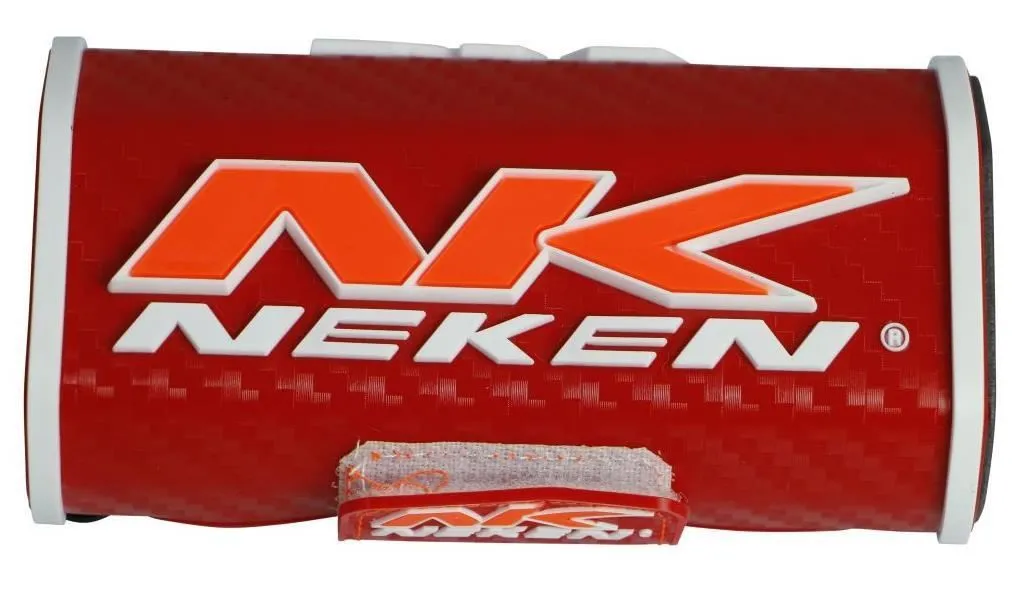 Paracolpi Neken Enduro a mattoncino piccolo per manubrio da 28mm rosso