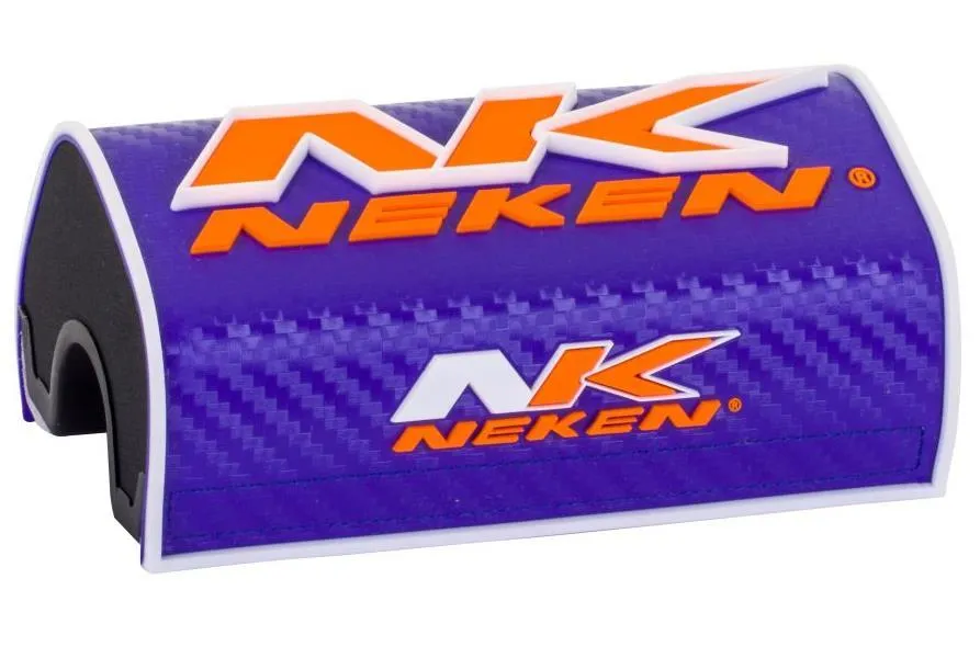 Paracolpi Neken 3D Oversize a mattoncino per manubrio da 28mm Viola