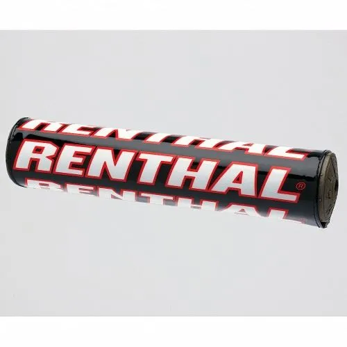 Paracolpi Renthal Bar Pads SX per manubrio con traversino nero-rosso