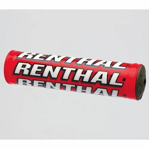 Paracolpi Renthal Mini Pads SX per manubrio con traversino rosso