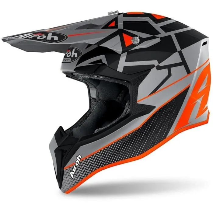Casco Cross | Enduro AIROH WRAAP YOUTH MOOD ORANGE MATT