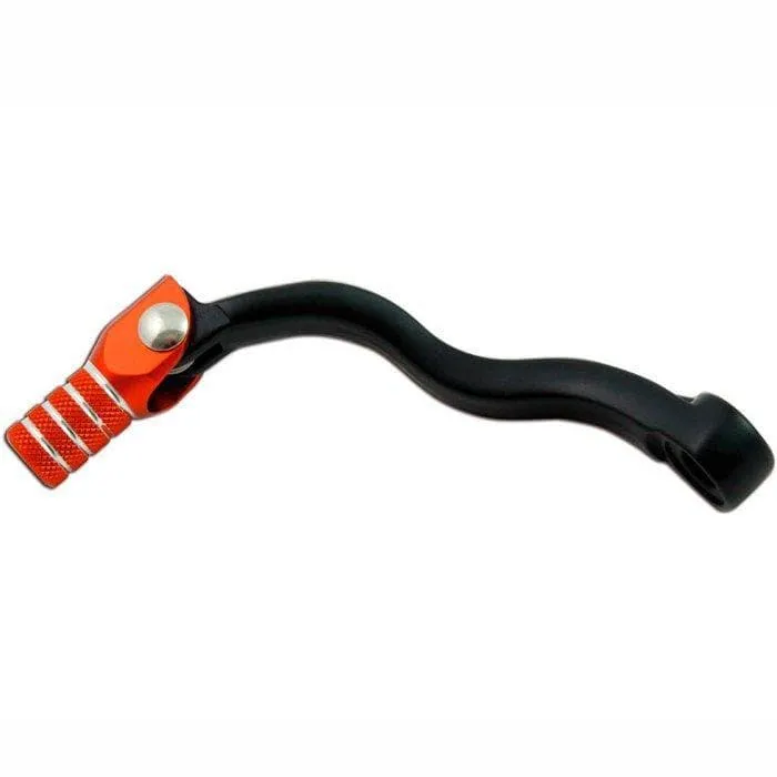 Leva cambio in alluminio forgiato nero - arancio KTM SX 125 01-15