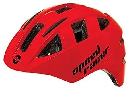 Casco Bici bambino | ragazzo BRN speed racer rosso