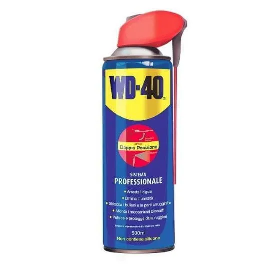 Spray WD40 multifunzione 500ml con dosatore doppio uso