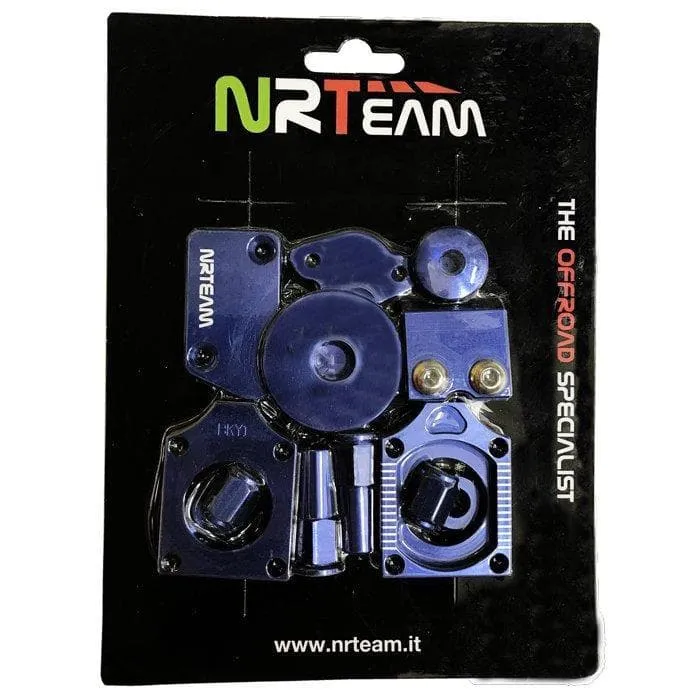 Kit minuteria anodizzata NRTEAM YAMAHA WR 250 F 09-13 blue