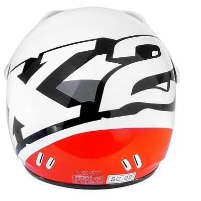 Casco Cross | Enduro bimbo X2 TNT FASHION bianco | rosso