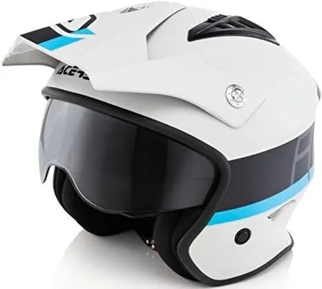 Casco Jet ACERBIS Aria grigio | nero