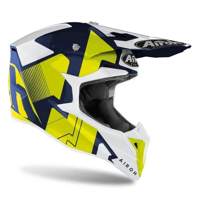 Casci Cross | Enduro AIROH WRAAP RAZE BLUE GLOSS