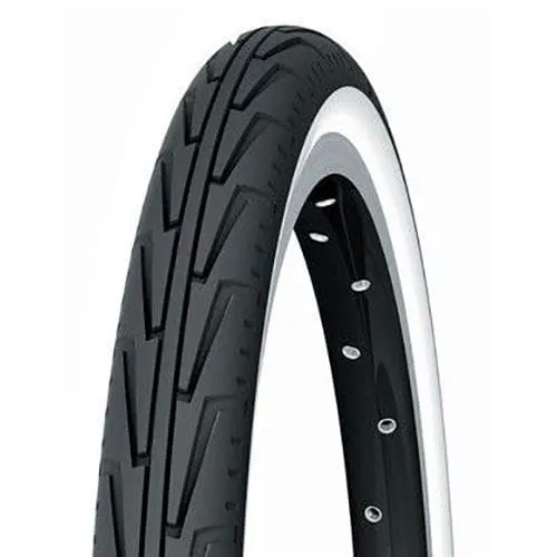 Pneumatico bici MICHELIN 20 x 1 3/8 Diabolo bianco/nero city