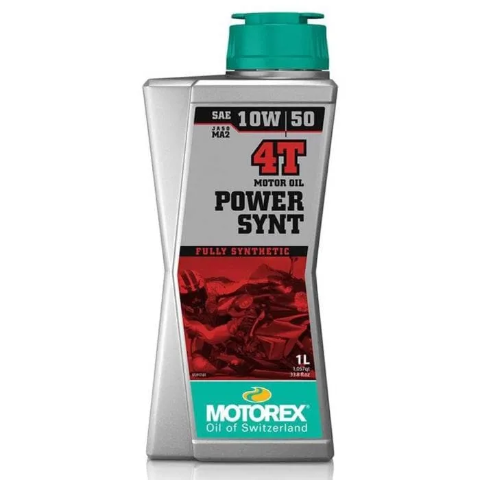 Olio motore 4T MOTOREX POWER SYNT sintetico 10w50 JASO MA 2 1 ltr.