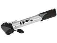 Mini pompa BRN TWIST telescopica valvola doppia in alluminio