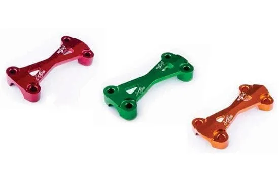 Attacco superiore maggiorato diam. 28 Ergal KITE arancio