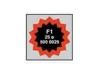 Pezza riparazione TIP TOP tonda F1 25mm