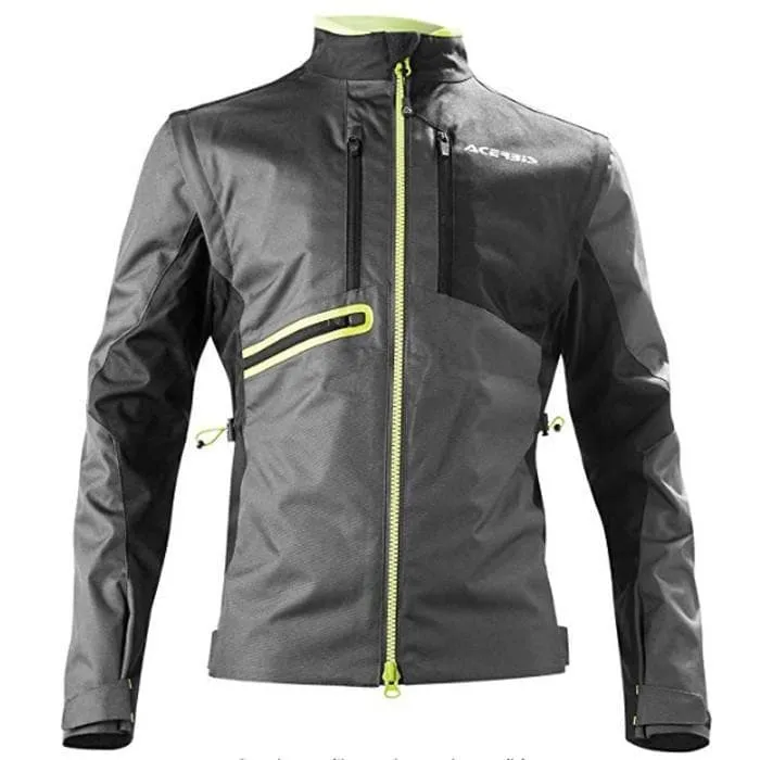 Giacca cross | enduro ACERBIS ONE nero | giallo smanicabile