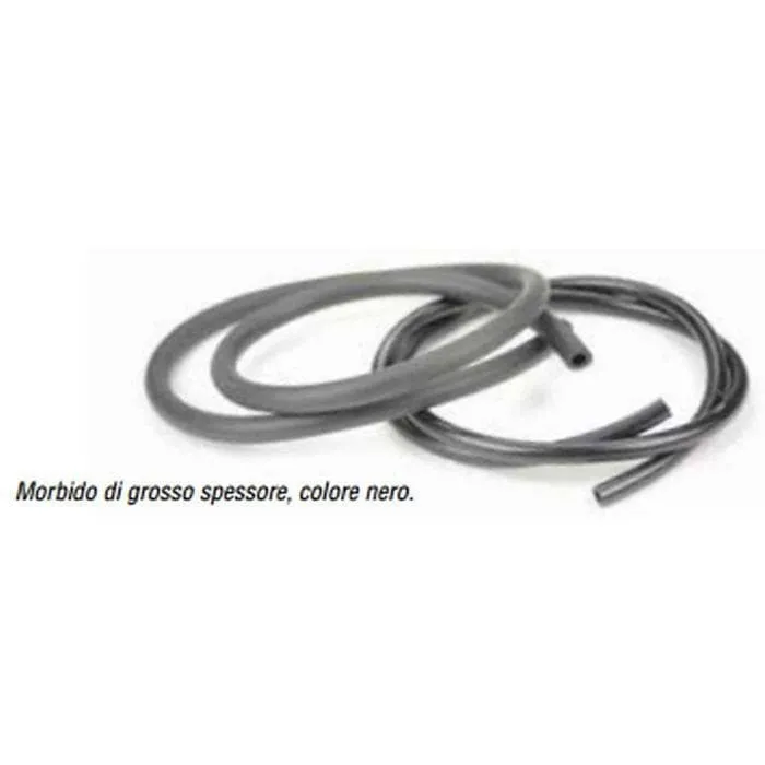 Tubo benzina 10mm nero 1mt