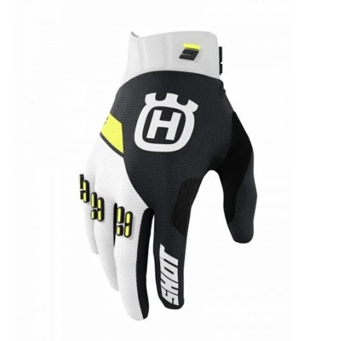 Guanti cross | enduro SHOT HUSQVARNA LIMITED EDITION 2022 black