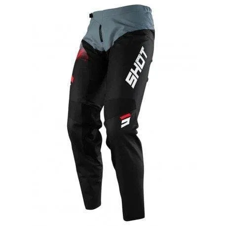 Pantaloni cross | enduro SHOT VERSUS black | red