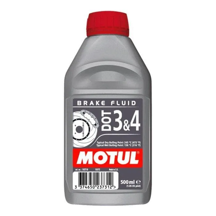 Liquido freni MOTUL dot 3 & dot 4 0,5 Lt