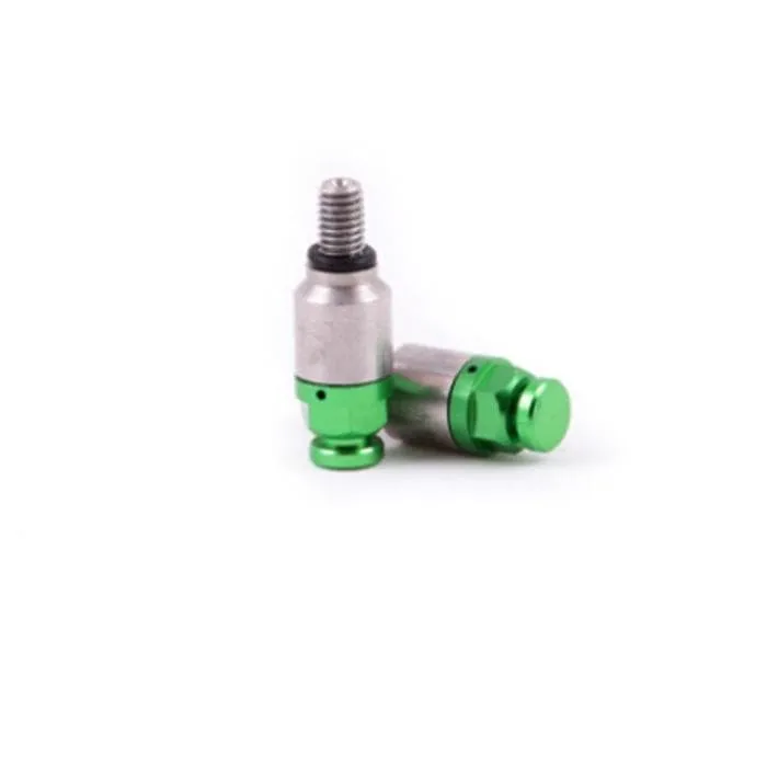 Valvole sfiato forcella rapidi NRTEAM M5x0.8 verdi