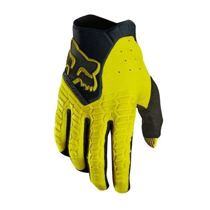 Guanti cross | enduro FOX Pawtector Glove dark - yellow omologato CE