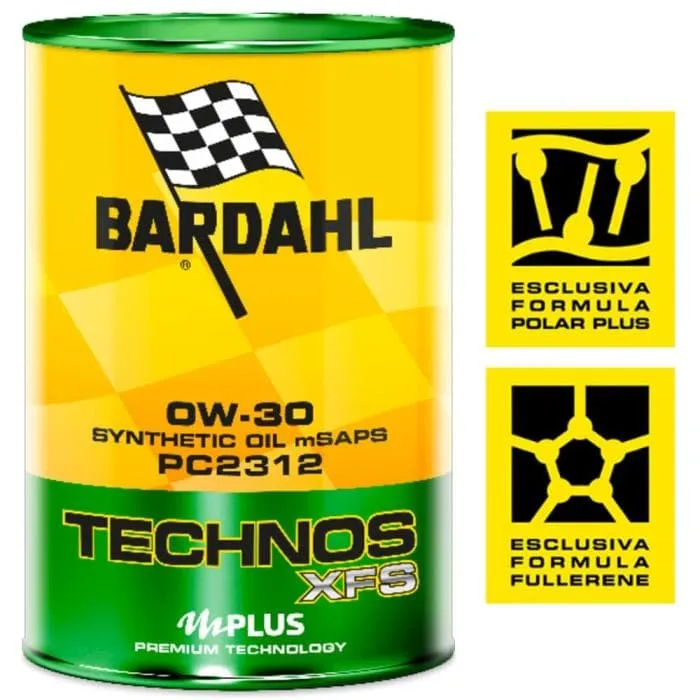 Olio auto BARDAHL TECHNOS XFS PC2312 0W30 1 lt