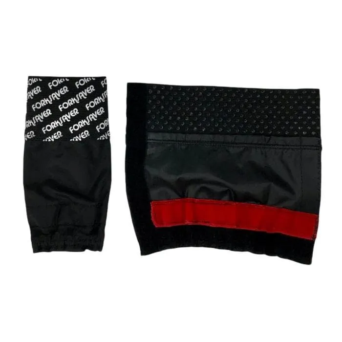 Cuffie forcella Forksaver Fast per steli da 45mm a 50mm - nere