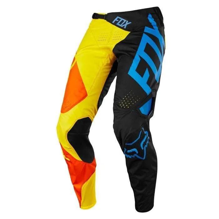 Pantaloni cross | enduro FOX 360 Preme Pant nero - giallo