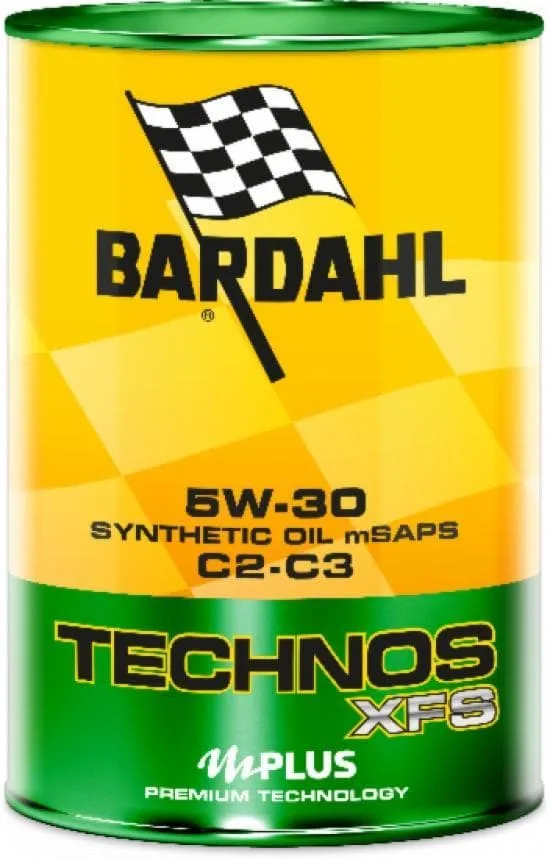 Olio auto BARDAHL TECHNOS XFS 5W30 C2-C3 1 lt