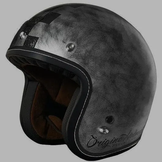 Casco Jet ORIGINE SCACCO silver