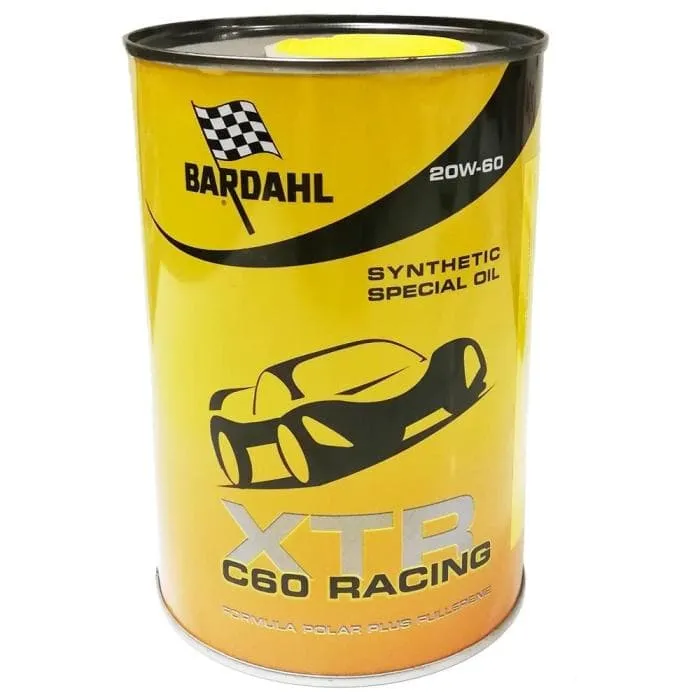 Olio auto BARDAHL XTR C60 RACING 20W60 1 lt