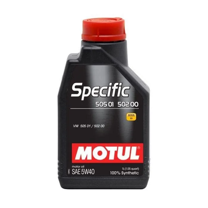 Olio auto MOTUL SPECIFIC 505 01 502 00 5W40 1 lt