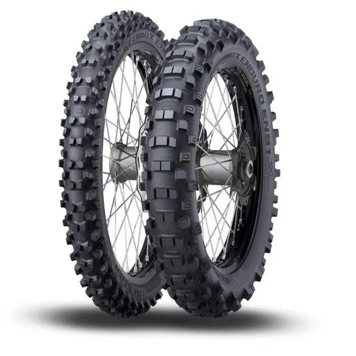 Pneumatico DUNLOP Geomax EN91 Enduro riga rossa 90/90-21