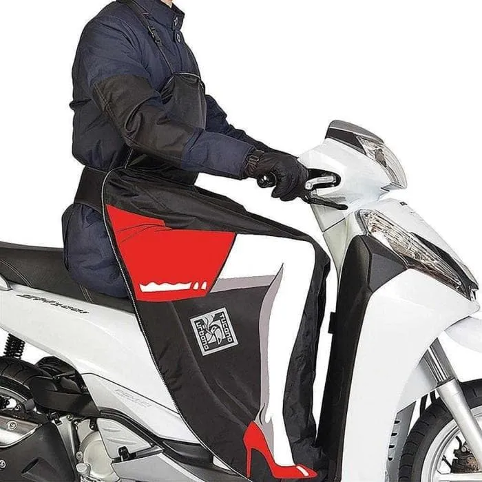 Copri gambe LINUSCUD tucano gamba donna nero | rosso