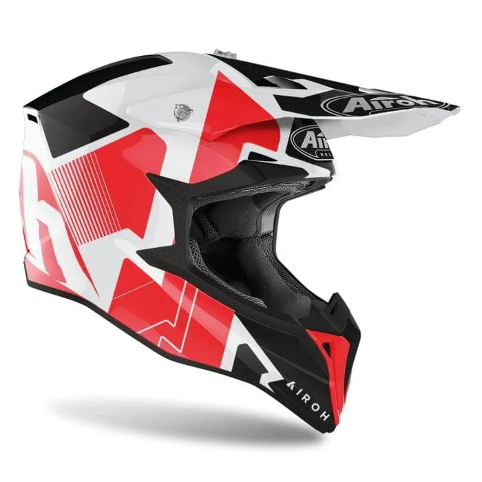 Casci Cross | Enduro AIROH WRAAP RAZE RED GLOSS