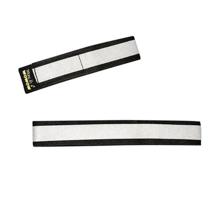 Bracciale rifrangente velcro WOWOW 3M nero