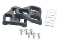 Tacchetti pedali tipo LOOK DELTA fisse neri BRN